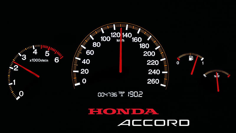 Honda Accord Speedometer, Speedometer, Accord, car, auto, Honda, HD wallpaper