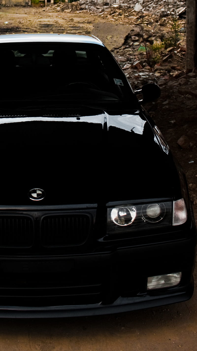 Mistery BMW, bmw, e36, mistery, shade, HD phone wallpaper
