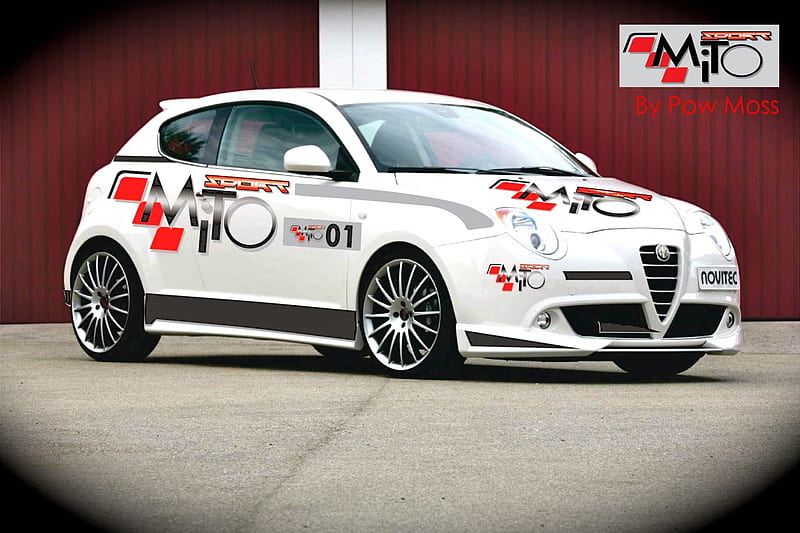 Alfa Romeo Mito Sport, alfaromeo, mito, sport, car, HD wallpaper