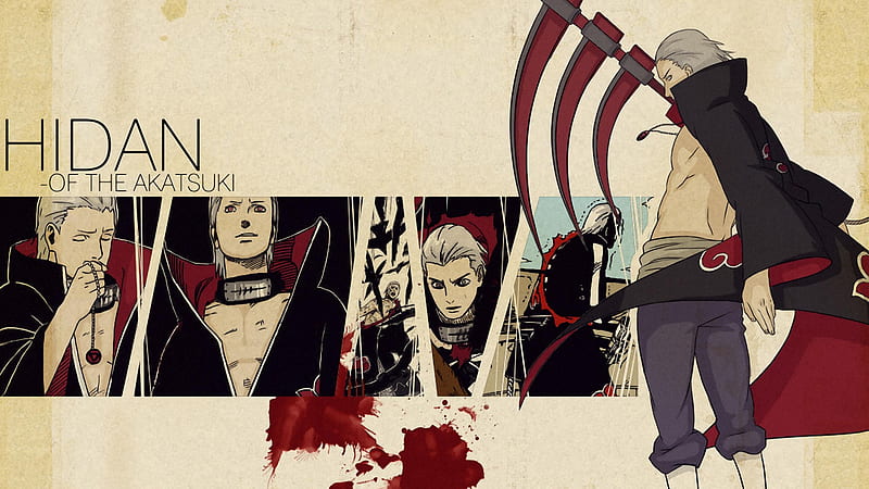 Akatsuki (Naruto) Hidan Anime, HD wallpaper