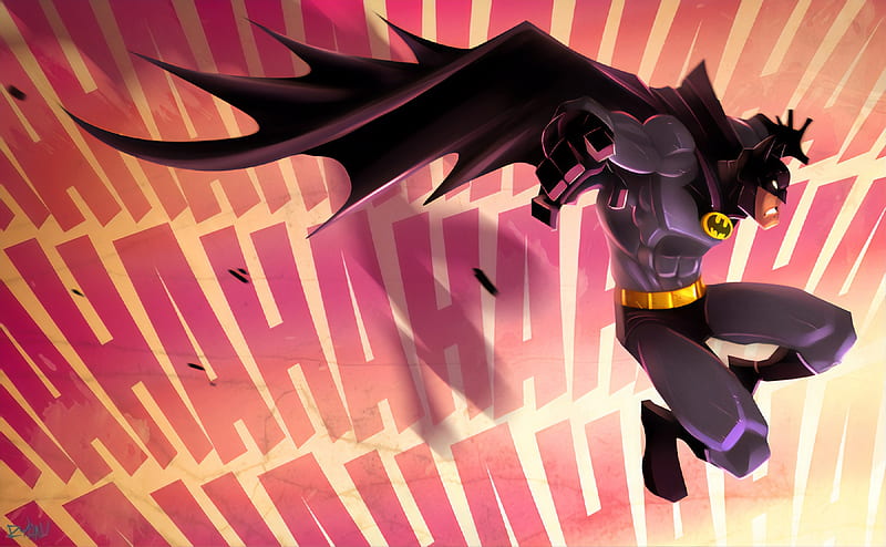 Batman Comic Art , batman, superheroes, artist, artwork, digital-art, HD wallpaper