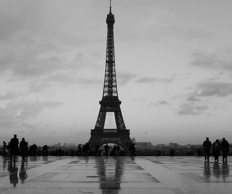 Eiffel Tower, automn, HD wallpaper
