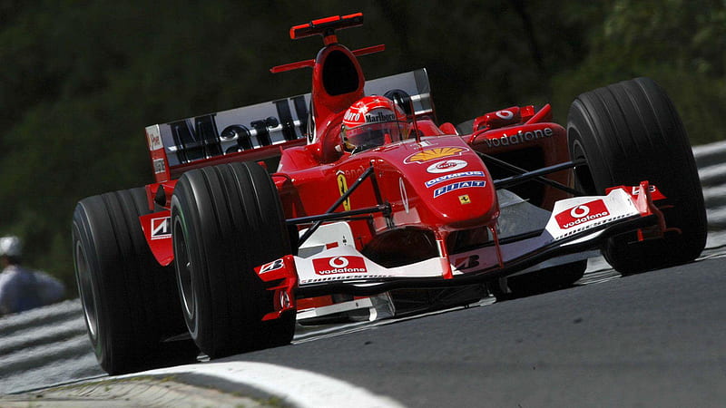 Michael Schumacher Is Driving Open Wheel Car Schumacher, HD wallpaper