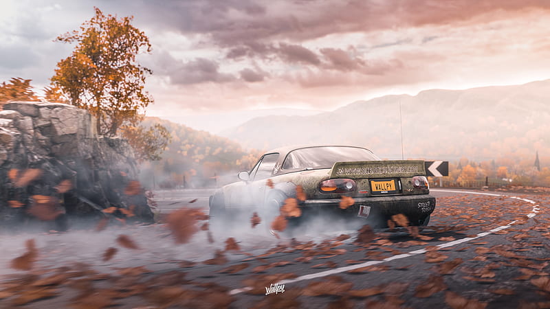 Forza Horizon 5 Car Drift Wallpaper iPhone Phone 4K #340e