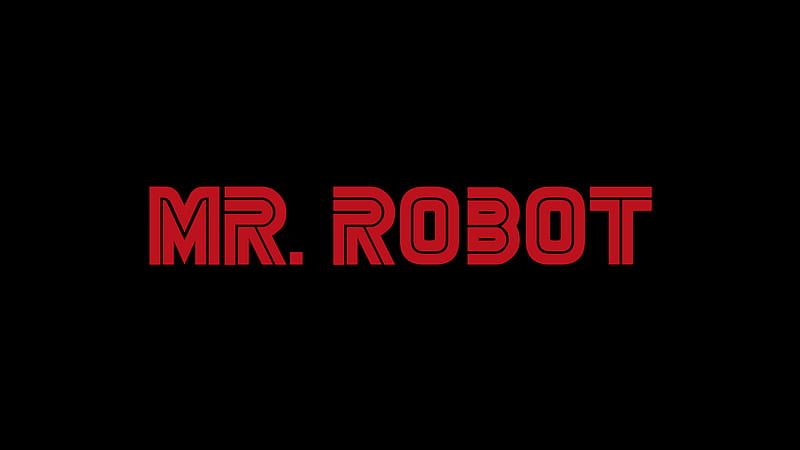 Mr Robot Logo , mr-robot, tv-shows, black, logo, HD wallpaper