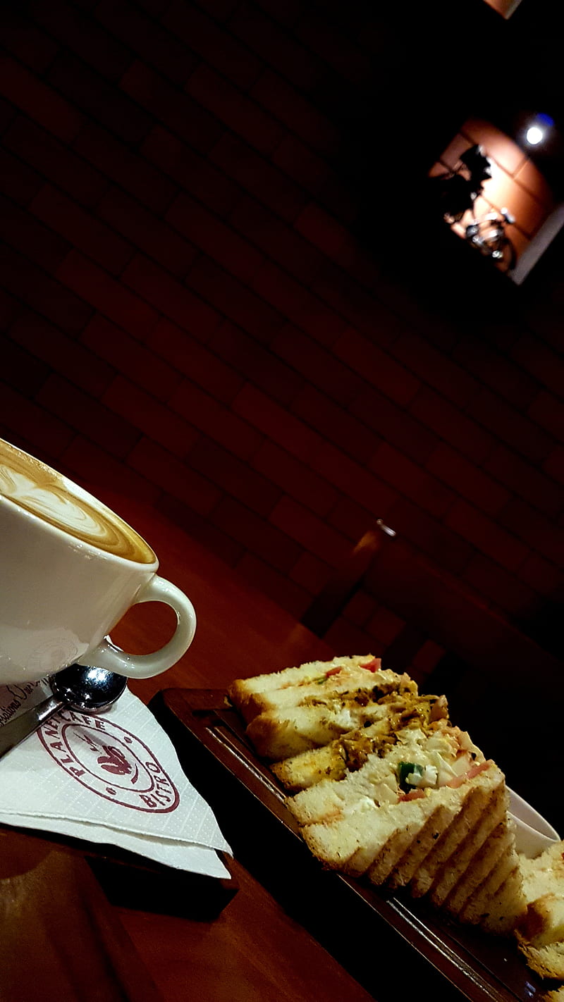 Cappuccino Day, ambience, cafe, classic, club, club sandwich, food, nostalgia, planet, sandwich, HD phone wallpaper