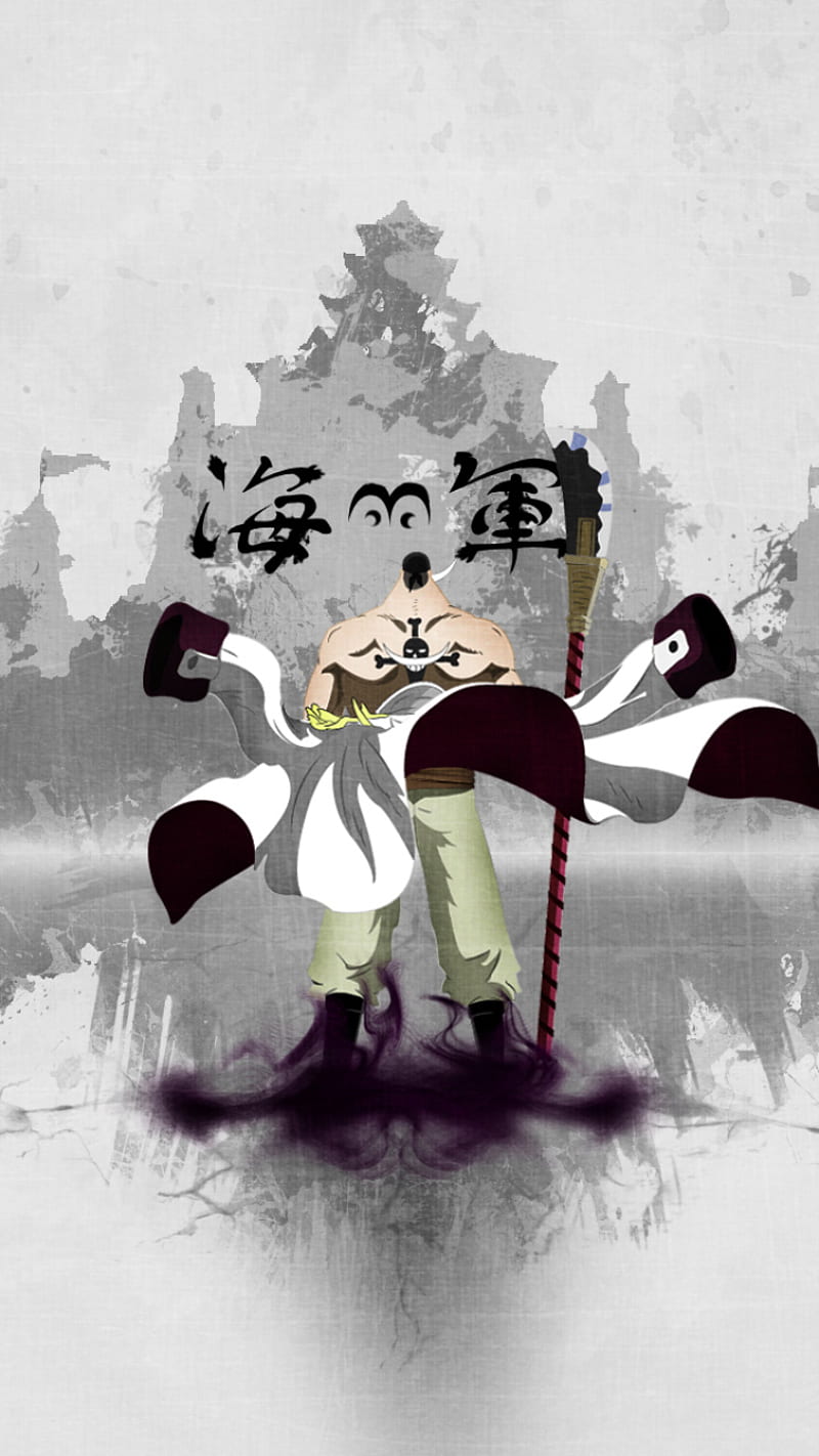 Whitebeard , anime, emperor, one piece, strawhats, strongest man, whitebeard pirate, HD phone wallpaper