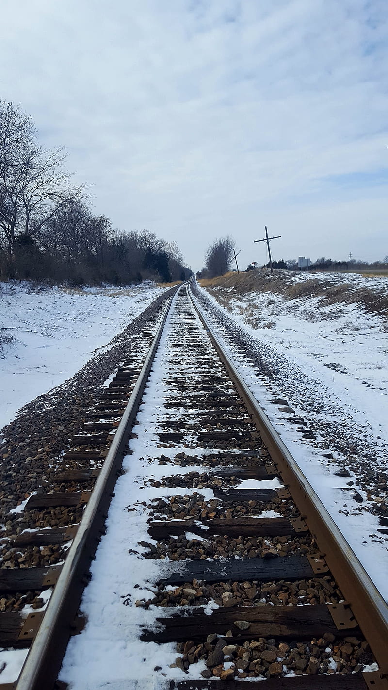 Missouri railroad, rail, steel, HD phone wallpaper
