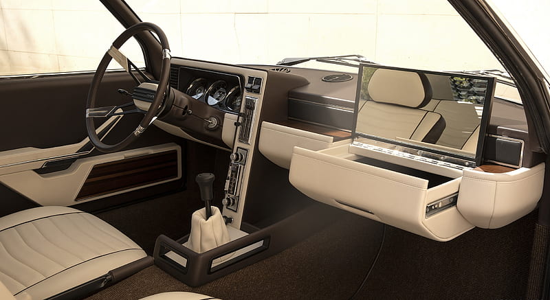 2019 BMW Garmisch Classic Concept - Interior , car, HD wallpaper