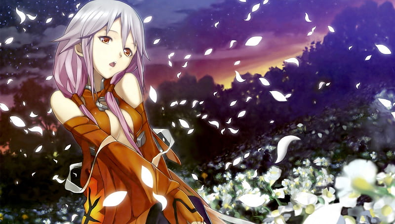 Pic. #Wallpaper #Anime #Inori #Yuzuriha #Guilty #Crown, 279963B