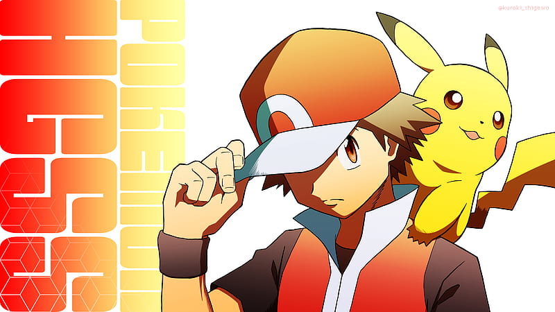 Imagem: Red and his pikachu, Pokémon, Pinterest, Pikachu, Pokémon and  Anime