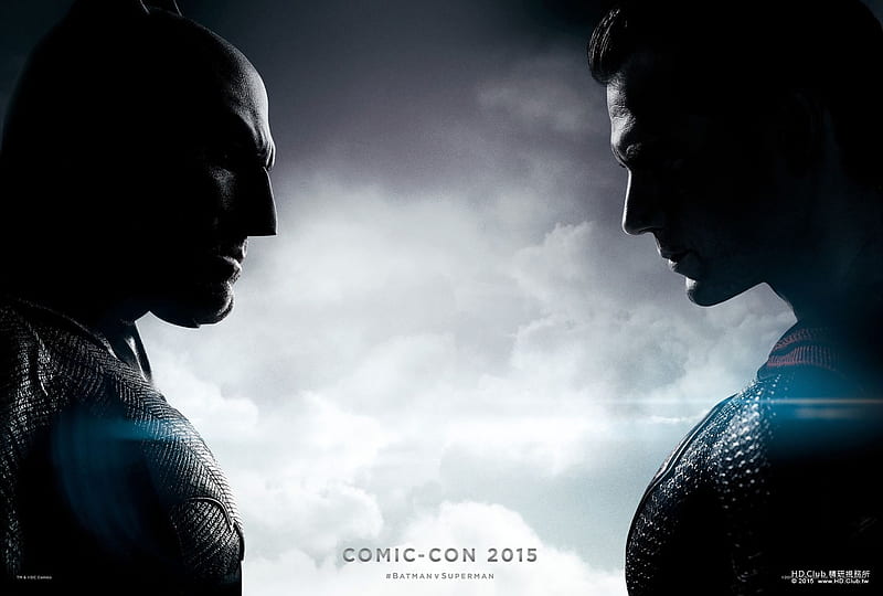 Batman v Superman Comic Con, batman-vs-superman, super-heroes, movies, 2016-movies, superman, batman, HD wallpaper