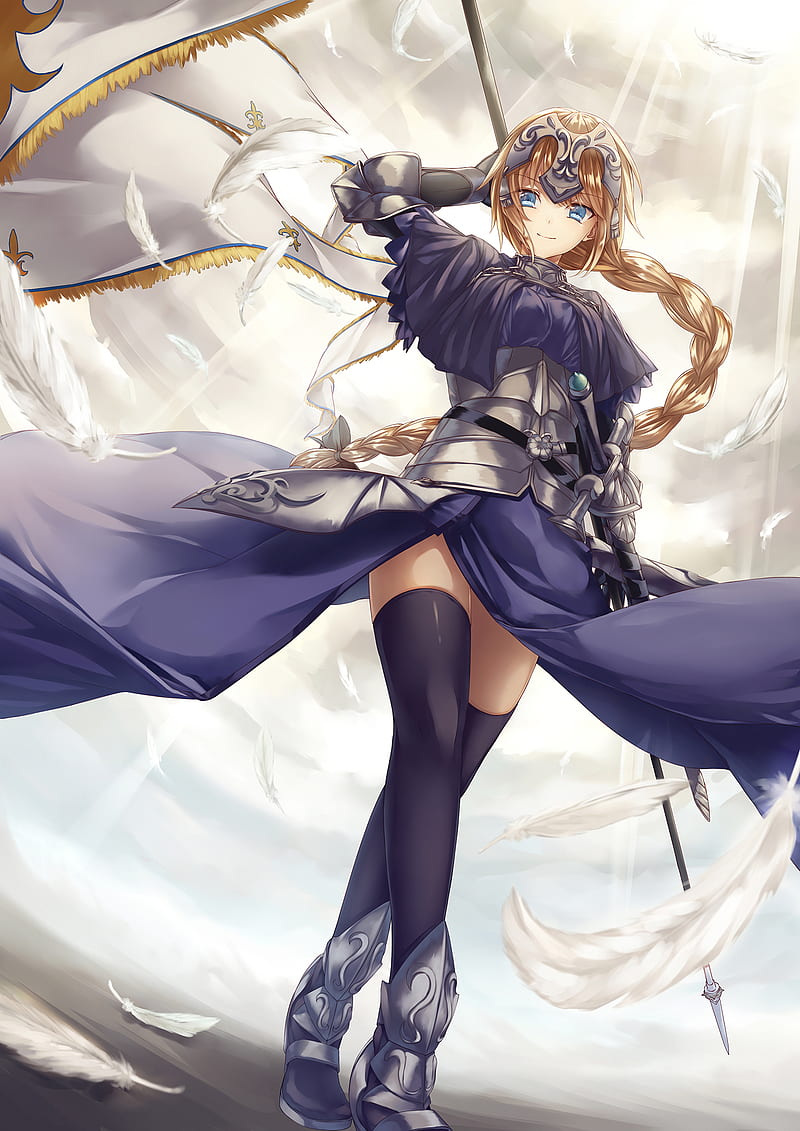 Fate Series, Fate/Apocrypha , anime girls, Ruler (Fate/Apocrypha), HD phone wallpaper