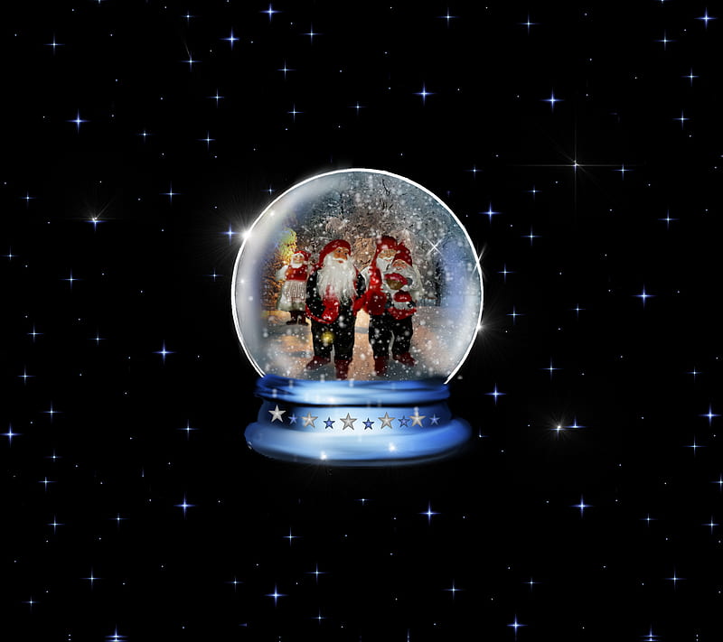 Snow Globe 4, christmas, holiday, snowglobe, HD wallpaper