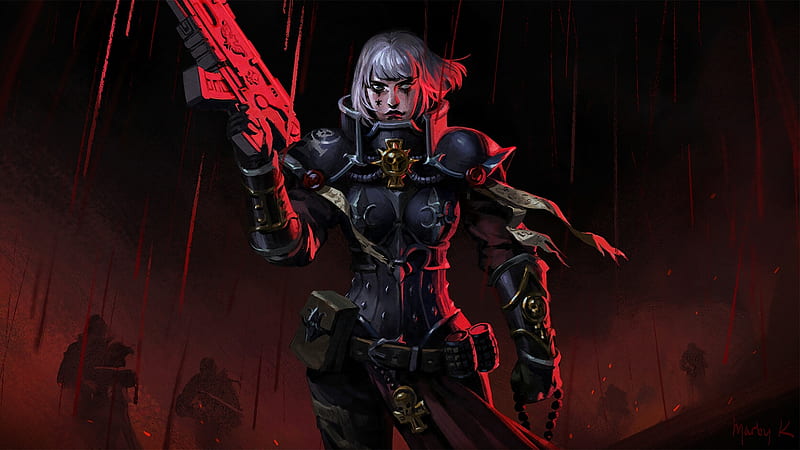 Sisters of Battle Warhammer, HD wallpaper