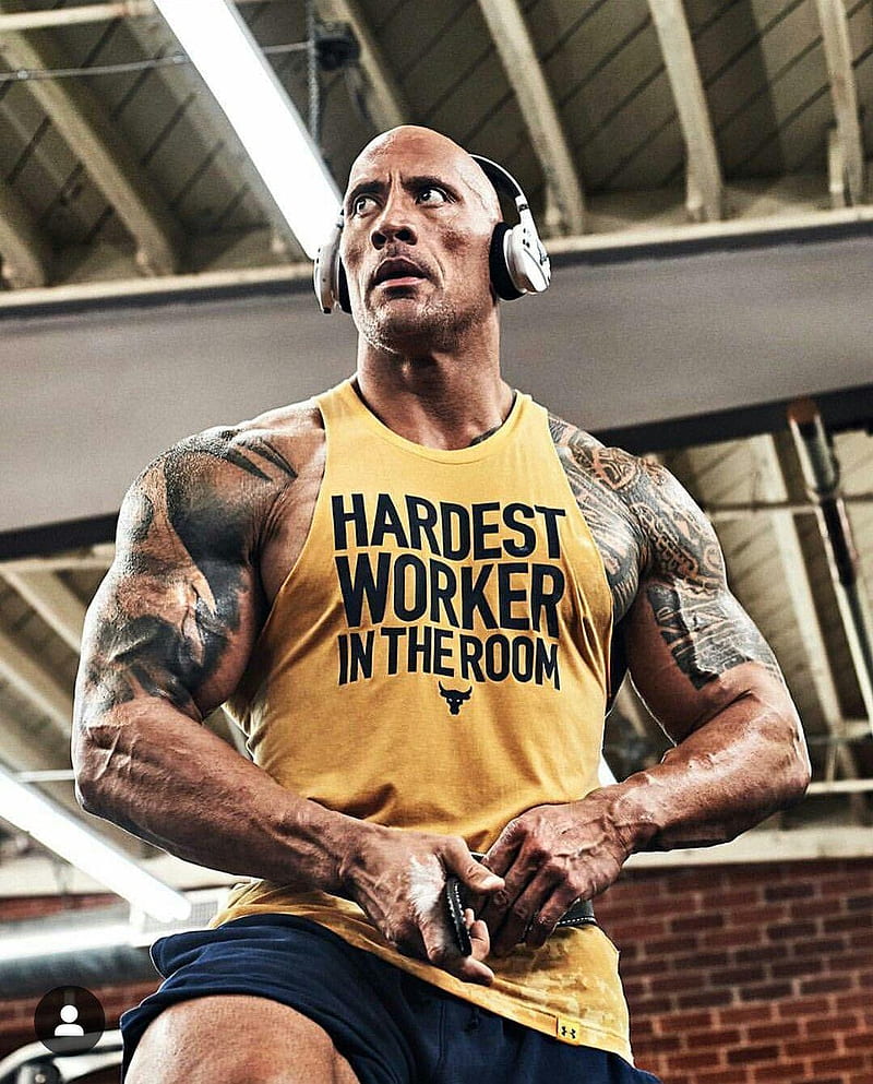 Project Rock, strong, muscles, workout, the rock, HD phone wallpaper |  Peakpx