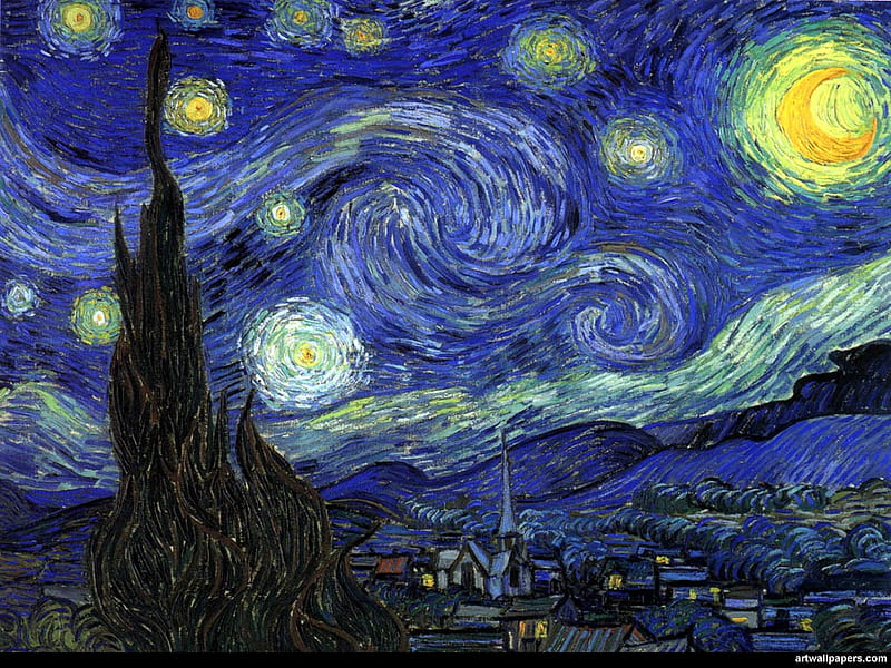 Vincent Van Gogh, art, graphy, painting, beauty, abstract, HD wallpaper