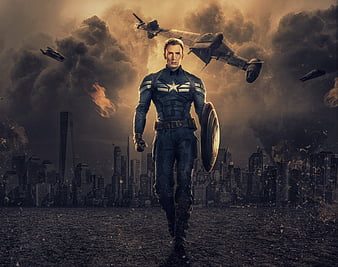 Chris Evans as Captain America, HD wallpaper
