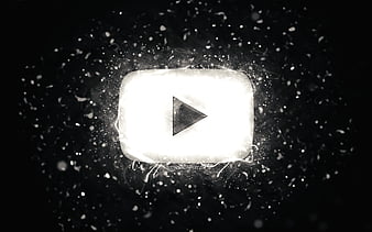 youtube logo white background