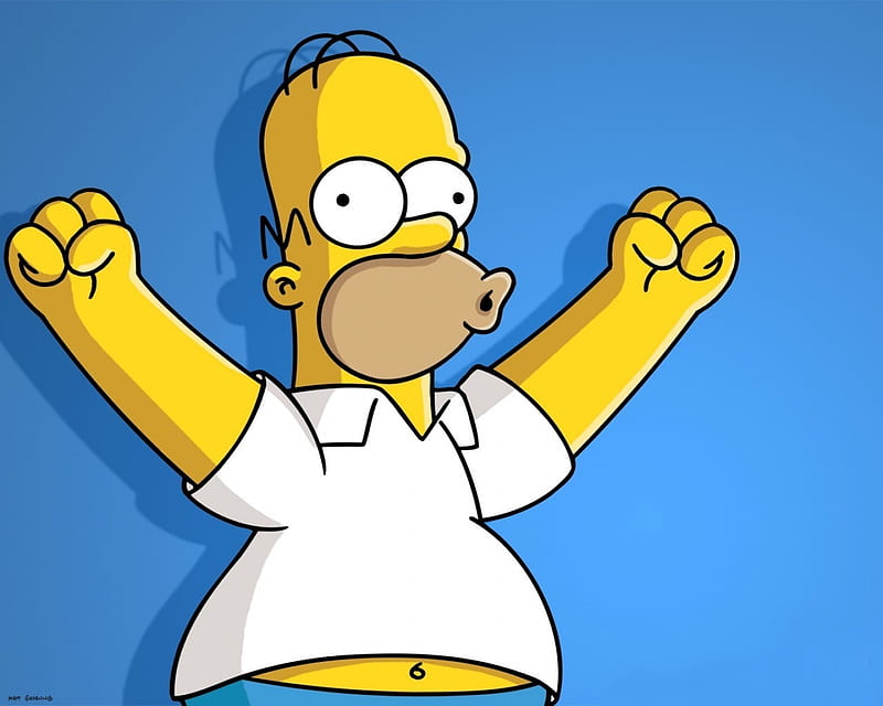  Simpsons homer, personajes de dibujos animados, Fondo de pantalla HD