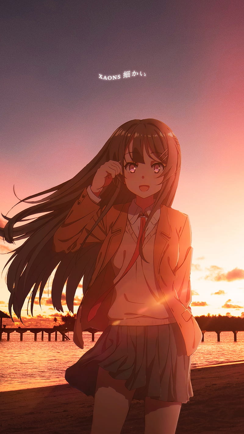 Live Mai San Wallpaper for your phone. This was requested and I have  attempted to deliver : r/SeishunButaYarou