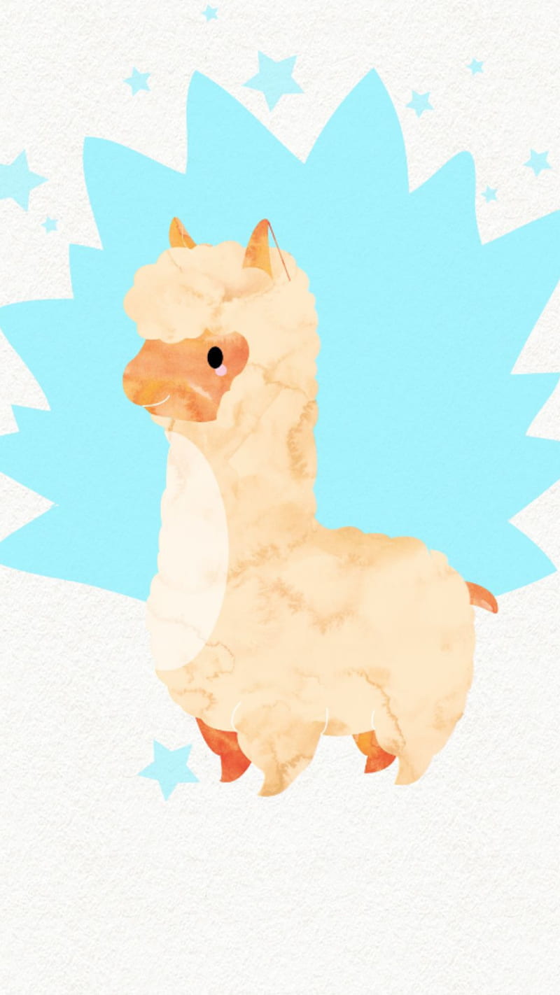 Llama, alpaca, alpacas, cute alpaca, cute alpacas, cute llama, cute llamas, llamas, HD phone wallpaper