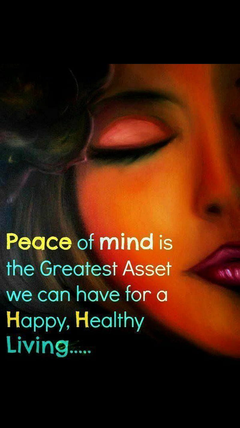 Peace of mind, happy, healing, healthy, love, peace of mind, think, HD  phone wallpaper | Peakpx