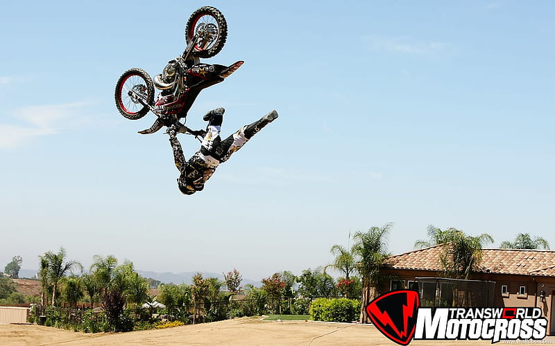 FMX motocross stunt fancy 31, HD wallpaper