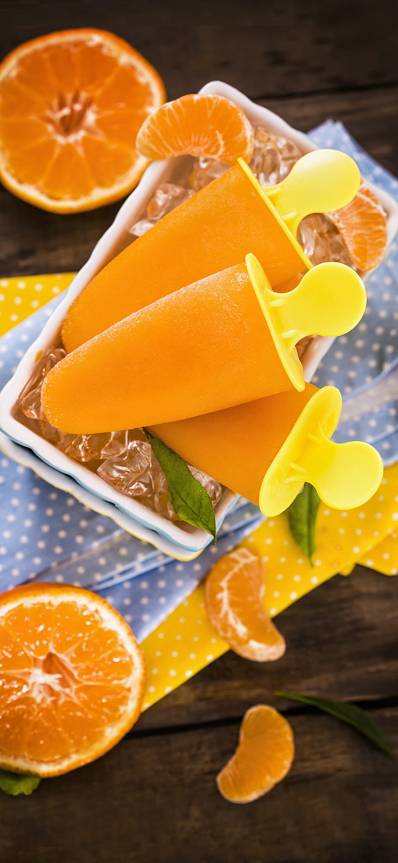 orange ice cream, fruit, icecream, HD phone wallpaper