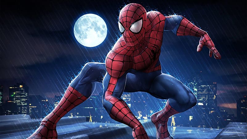 Spider Man, Video Game, Marvel Contest Of Champions, HD wallpaper