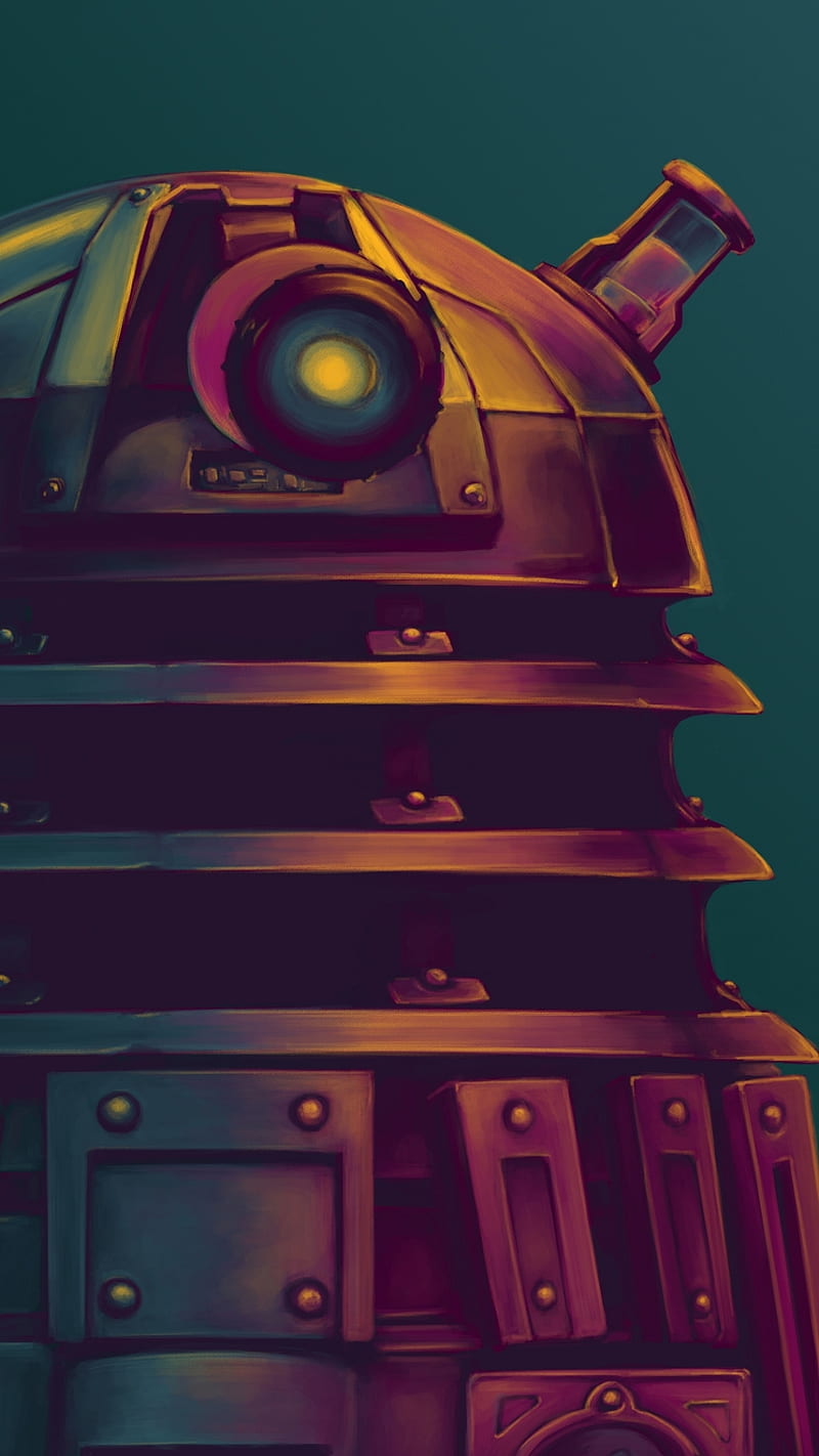 The Dalek, doctor who, monster, robot, HD phone wallpaper