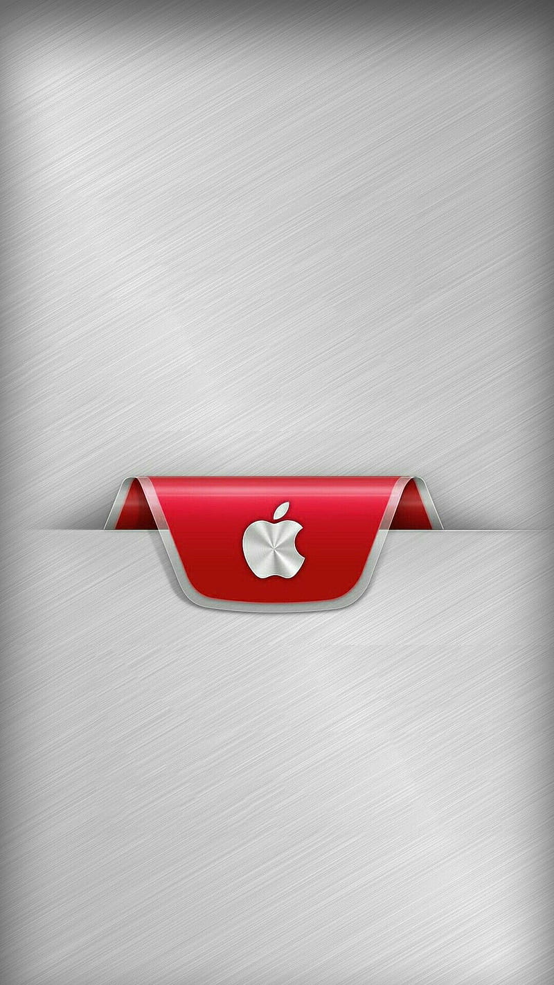 apple logo, apple, background, desenho, logo, red, HD phone wallpaper