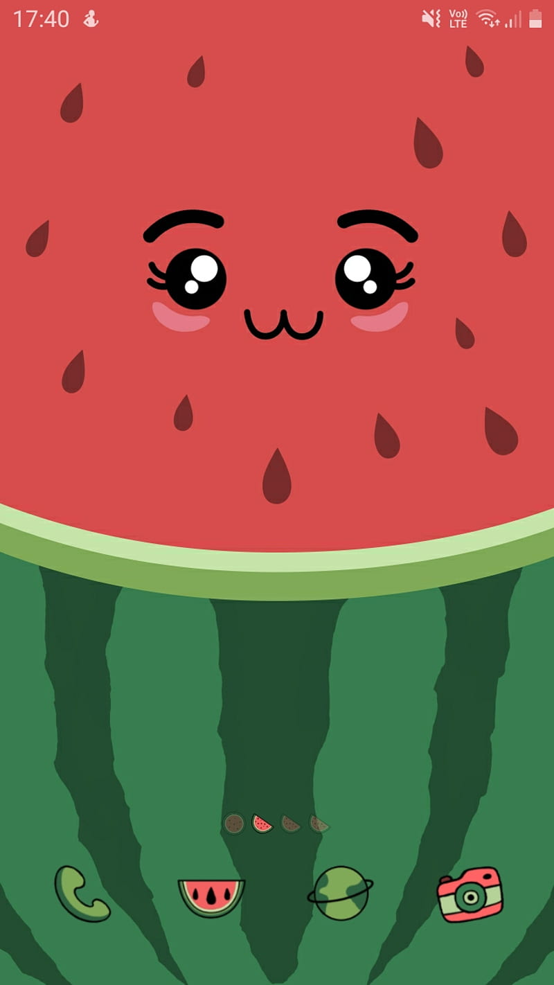 Watermelon , cute, love, HD phone wallpaper