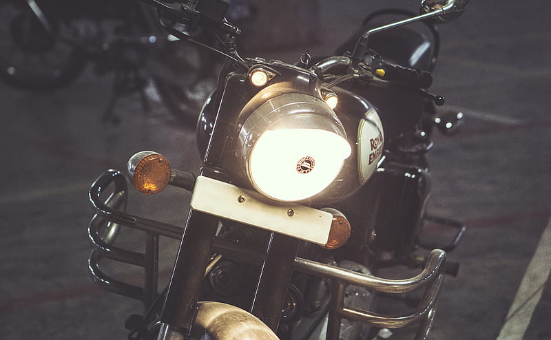 black standard motorcycle, HD wallpaper