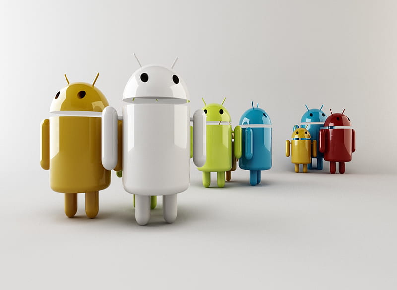 Android, android os, android phone, bots, mobile phone, HD wallpaper