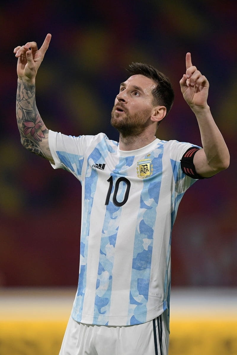 Lionel Messi, national team, soccer, messi 2021, argentina, captain, football, HD phone wallpaper