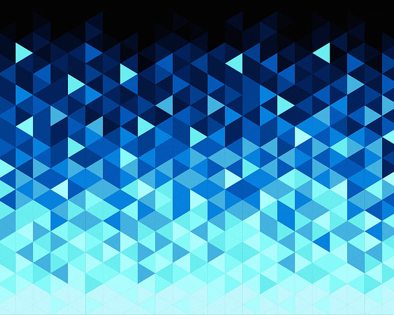 Triangle Pattern Digital Art, HD wallpaper