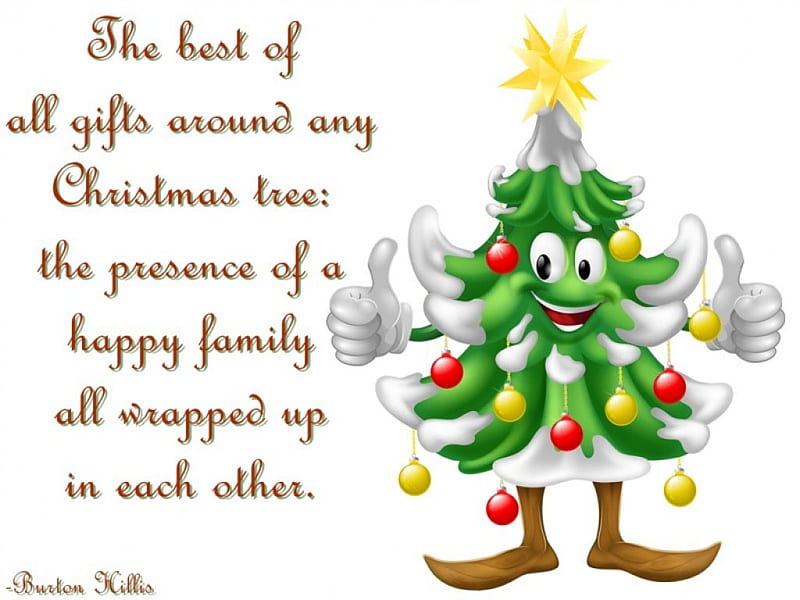 The best of all gifts, greeting, gift, christmas, quote, HD wallpaper ...