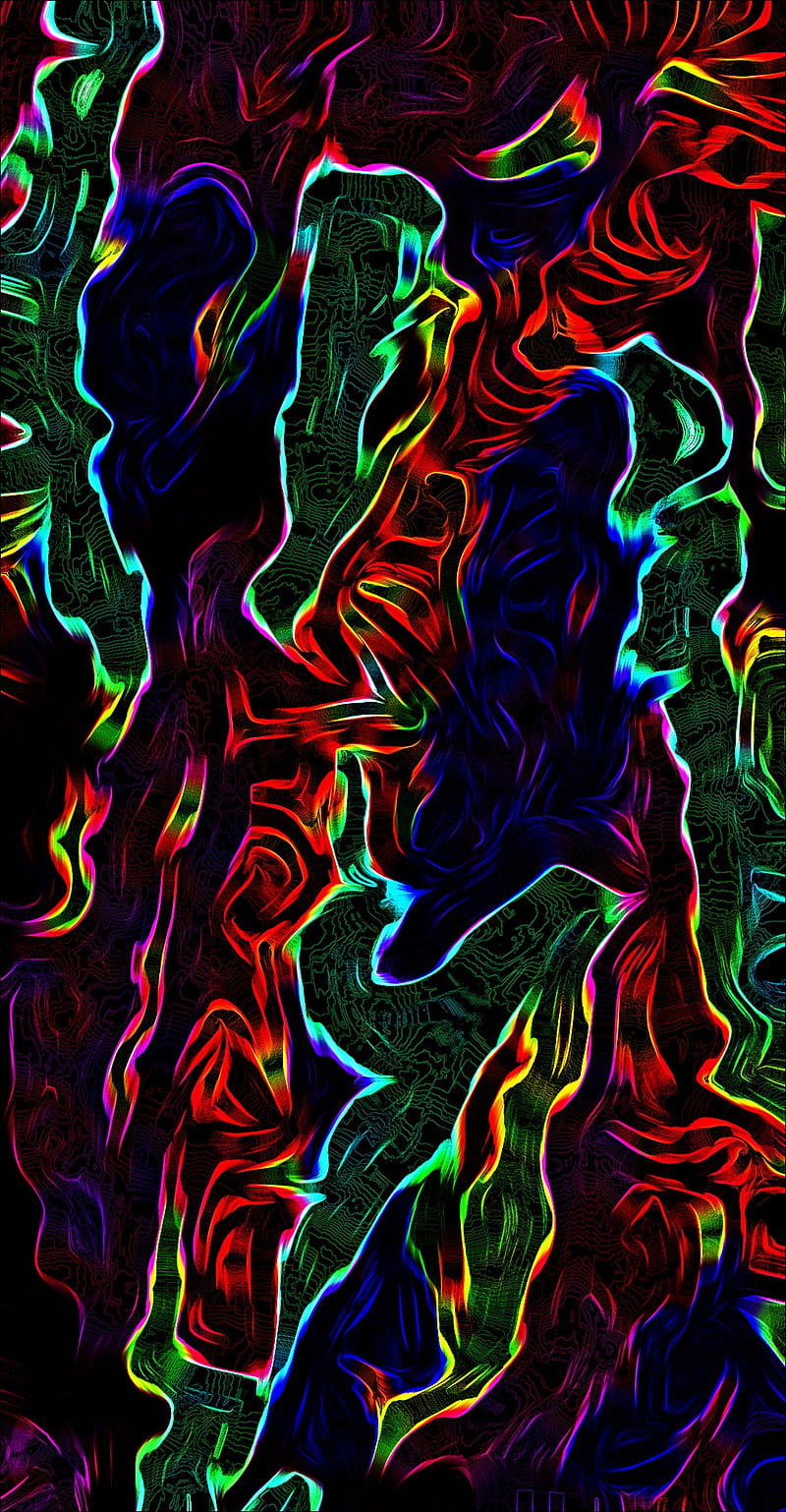 Nc Neon Abstract Radyz Dark Beauty Paint Colorful Hd Phone Wallpaper Peakpx