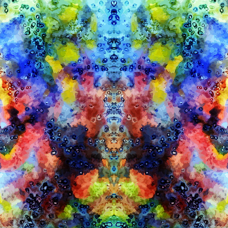 Butterfly Air, blue, dream, mmmatus, rorschach, symmetrical, vision, HD phone wallpaper