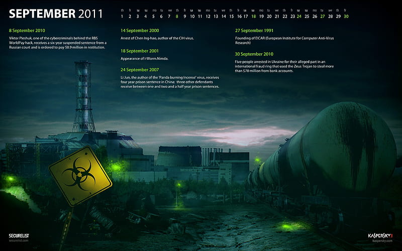 Kaspersky-September 2011-Calendar, HD wallpaper