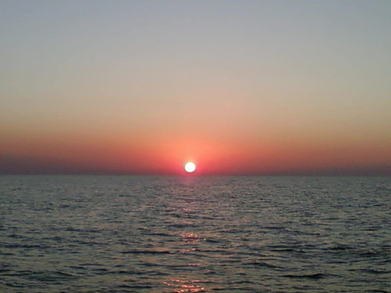Adriatic Sunset, darko, hr, pula, istra, HD wallpaper