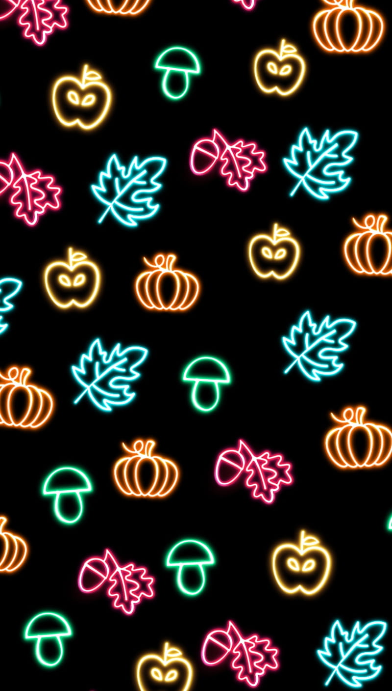 Neon autumn HD wallpapers  Pxfuel