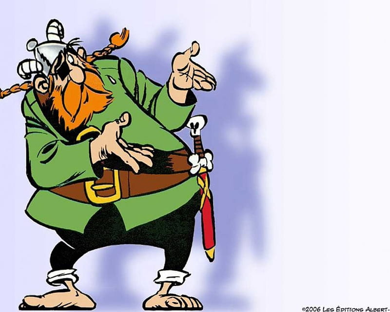Asterix Family, albert uderzo, corsair, buccaneer, rene goscinny, family of asterix, asterix and obelix, pirate, HD wallpaper