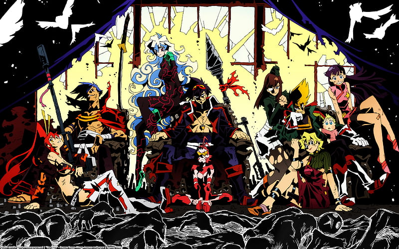 Tengen Toppa Gurren Lagann  Yoko littner, Gurren lagann, Anime