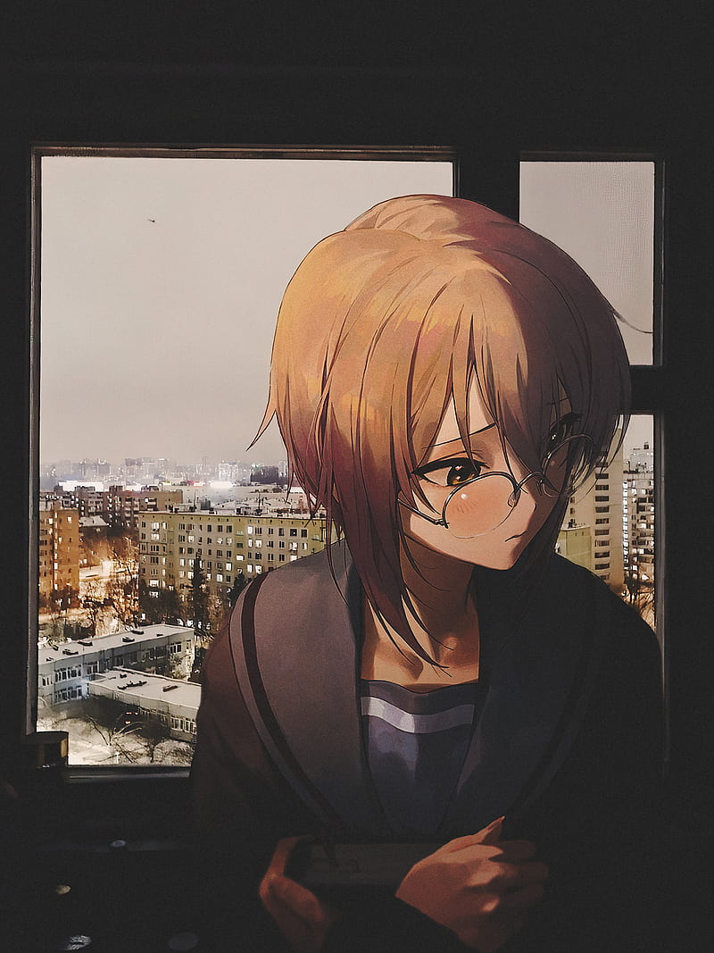 anime, 2D, The Melancholy of Haruhi Suzumiya, Nagato Yuki, Mossi (artist), HD phone wallpaper