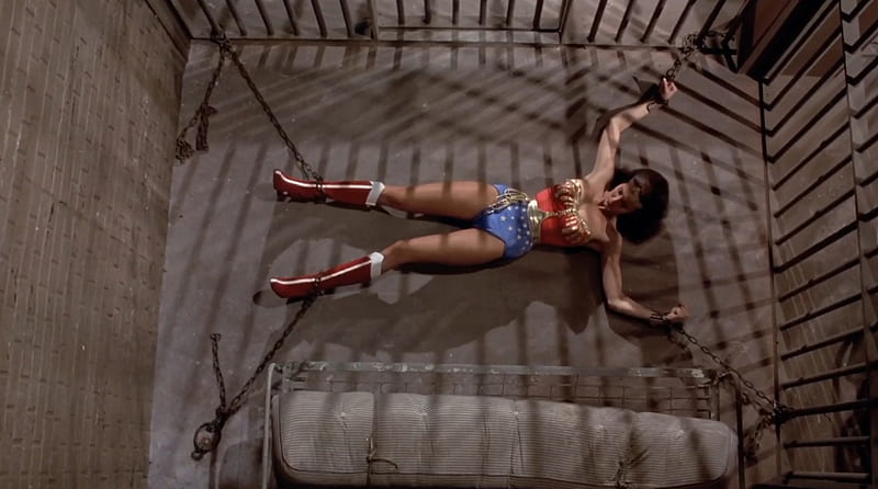 Wonder Woman Chained up, Wonder Woman, Wonder Woman in Chains, Lynda Carter, WW, HD wallpaper