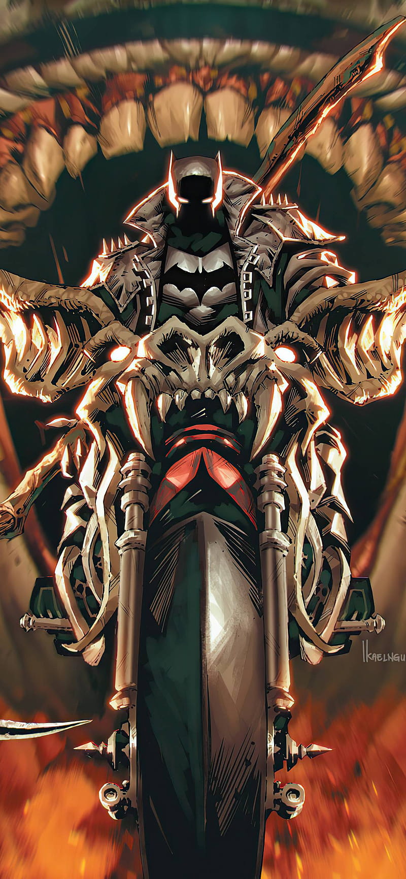 Shattered Realms Poster by DC Comics  Displate  Dark night Batman dark  Scifi fantasy art