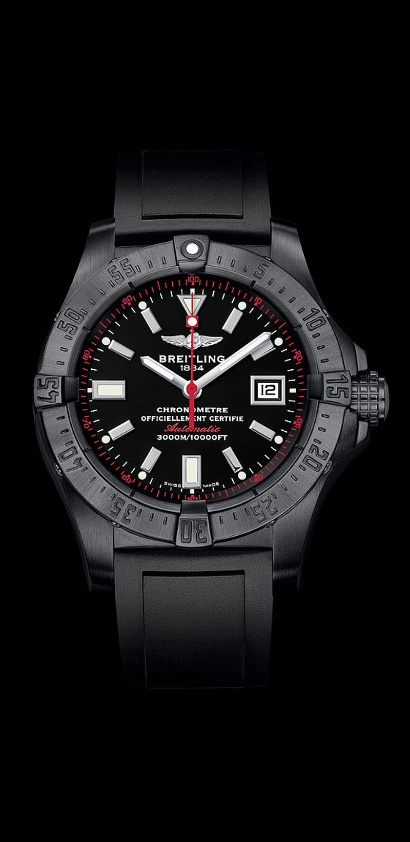 Photos Breitling Avenger Swiss Air Force Team Watch Clock