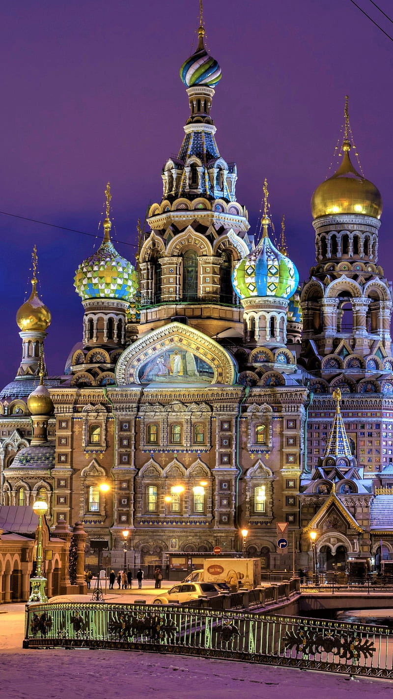 Saint Petersburg , saint petersburg, russia, church, architecture, religious, HD phone wallpaper